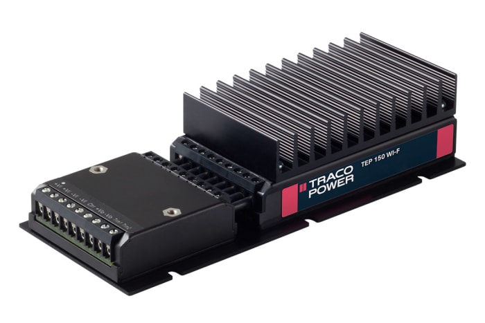 TRACOPOWER TEP 150WI Isolated DC-DC Converter, 24V dc/ 6.3A Output, 18 → 75 V dc Input, 150W, Chassis Mount,