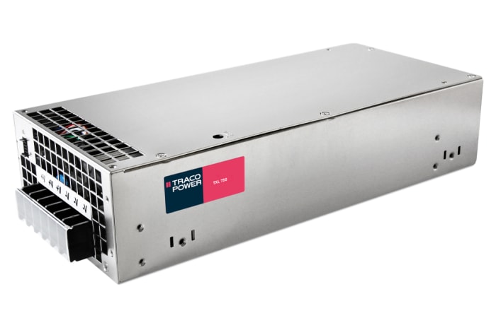 TRACOPOWER Switching Power Supply, TXL 750-48S, 48V dc, 15.6A, 758W, 1 Output, 85 → 264V ac Input Voltage