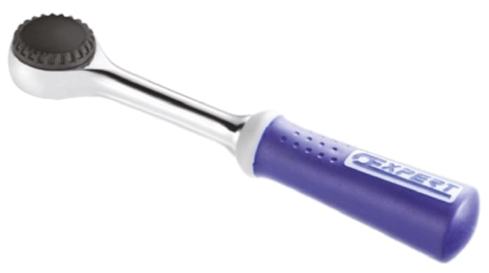 Clé à douille carrée,  Expert, Cliquet à manche 1/4 pouce, longueur 140 mm