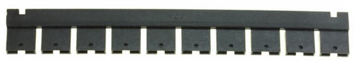 TE Connectivity, AMPMODU Shunt Female Straight Black Open Top 2 Way 1 Row 5.08mm Pitch