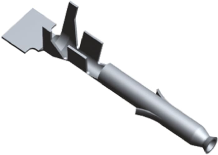 TE Connectivity Mini-Universal MATE-N-LOK Series Female Crimp Terminal, 22AWG Min, 18AWG Max