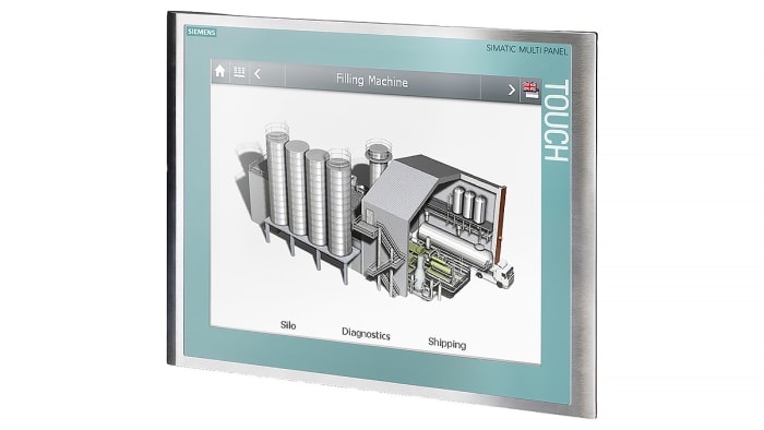 Siemens MP 277 INOX Series Touch Screen HMI - 10.4 in, TFT Display, 640 x 480pixels