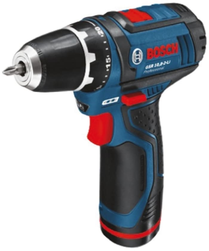 Perceuse Sans fil Bosch GSRGSR 10.8-2-LI, 10.8V 2Ah Li-Ion , fiche UK