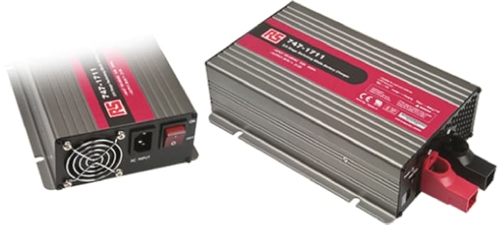 MEAN WELL Battery Charger For Lead Acid 27.6V 21A with AC plug