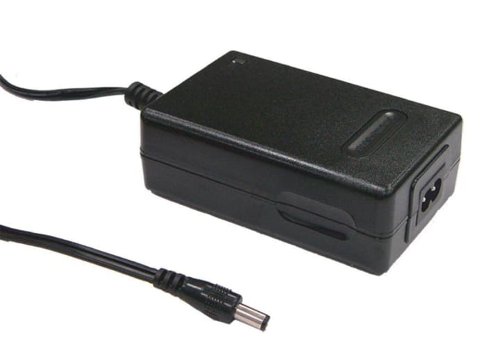MEAN WELL Battery Charger For Lead Acid, Lithium-Ion 2.09A with Standard P1J plug