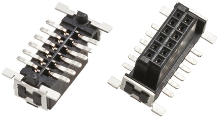 Embases de circuit imprimé, 26 contacts, 2 rangées, 1.27mm, Montage en surface, Droit