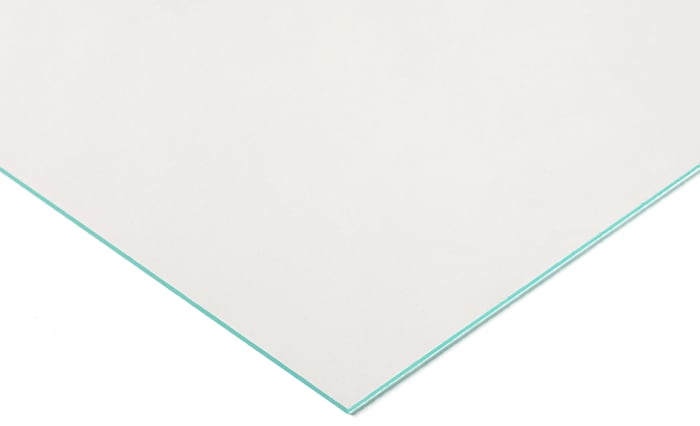 RS PRO Mirror Plastic Sheet, 600mm x 600mm x 3mm, Epoxy Resin, Fine Weave Cotton