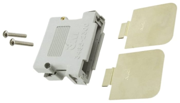 3M 3357 Series PBT D Sub Backshell, 25 Way