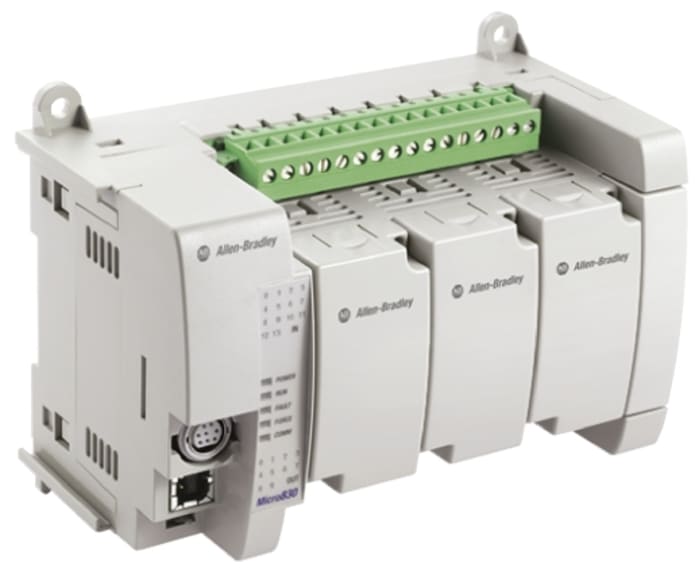Allen Bradley Micro830 Series PLC CPU Starter Kit for Use with Micro800 Series, Digital Output, 28-Input, Digital Input