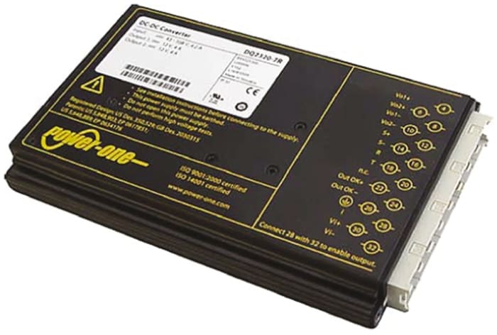 Convertidor dc - dc aislado 120W, Salida 15V dc, 8A, ±200mV