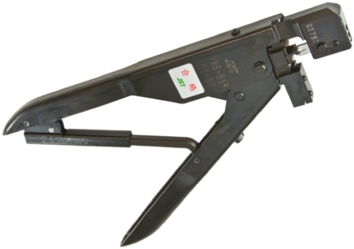 Hand tool to crimp SSHL strip contacts