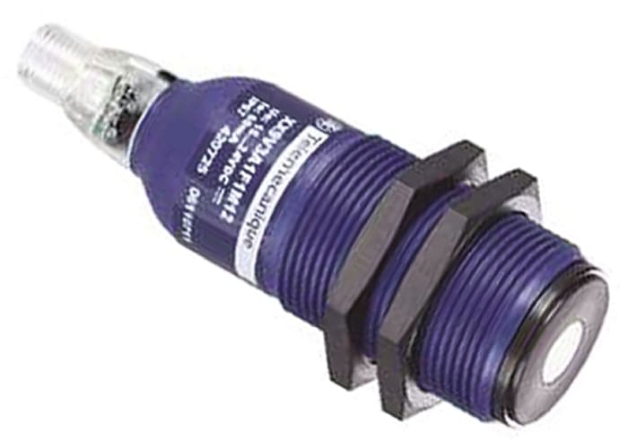 Capteur de proximité, Telemecanique Sensors, M30 x 1,5, 12→24 V c.c., PNP-NO, 1 m
