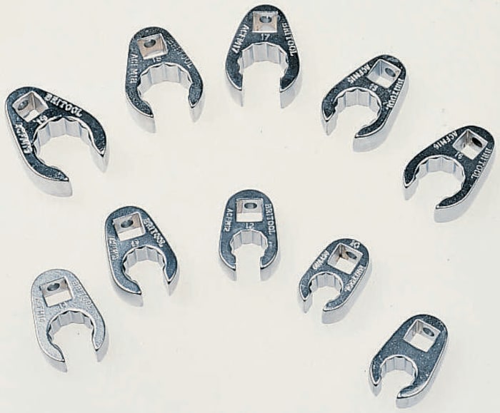 7 piece imperial crow foot spanner set