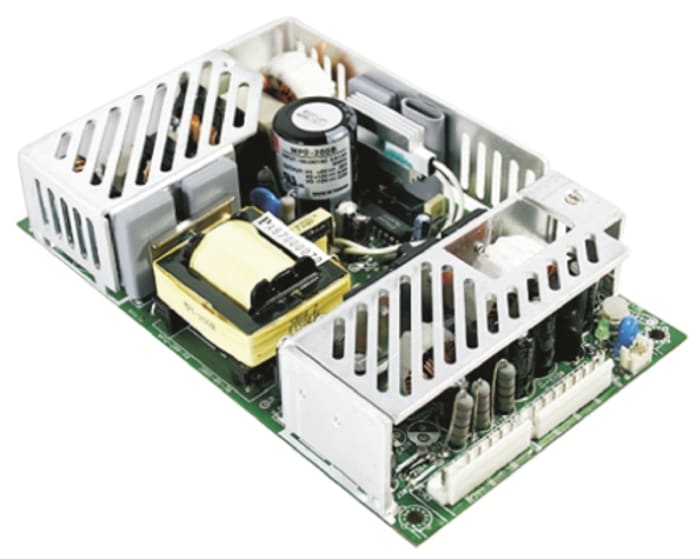 Mean Well Embedded Switch Mode Power Supply (SMPS), MPS-200-48, 48V dc, 4.2A, 200W, 1 Output, 127 → 370 V dc, 90