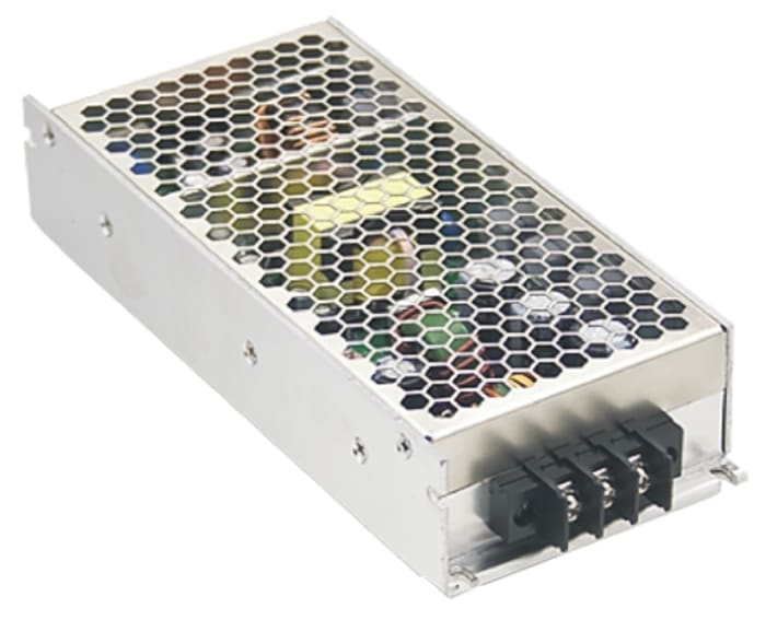 Mean Well Isolated DC-DC Converter, 12V dc/ 16.7A Output, 16.8 → 31.2 V dc Input, 200.4W, Chassis Mount, +70°C