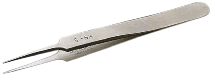Weller Erem 115 mm Stainless Steel Straight, Pointed Tweezer