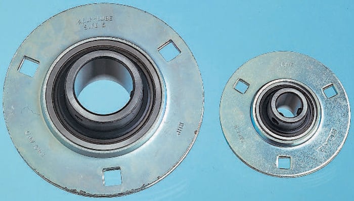 3 Hole Flange Bearing Unit, SLFE25, 25mm ID
