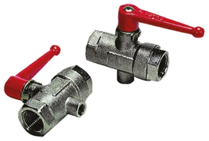 Legris Sand Blasted Nickel Plated BSPP BSPP, Ball Valve, G