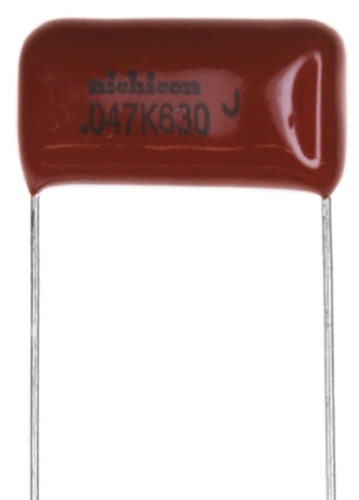 Condensateur à couche mince Nichicon XK 2.2μF 250 V ac, 630 V dc ±10% 5101-1