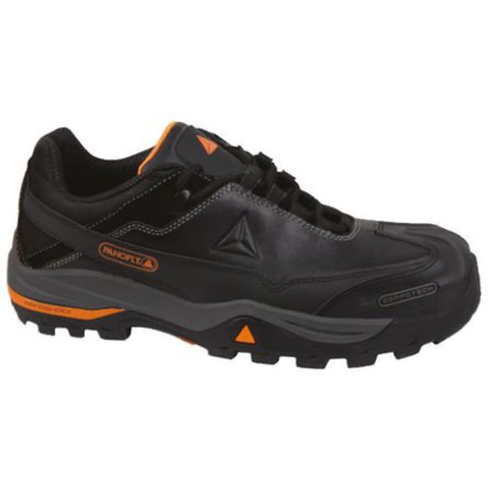 Delta Plus Trek Work Black Composite Toe Cap Men Safety Shoes, UK 6.5, EU 40