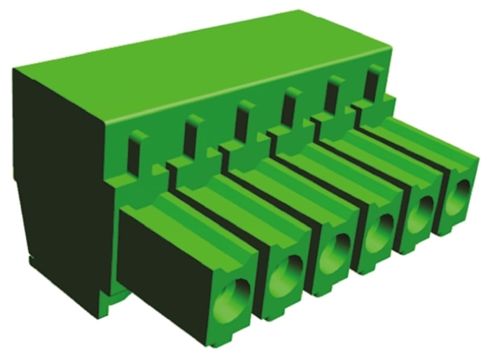 Plug pcb 6 way right angle Termi-Block