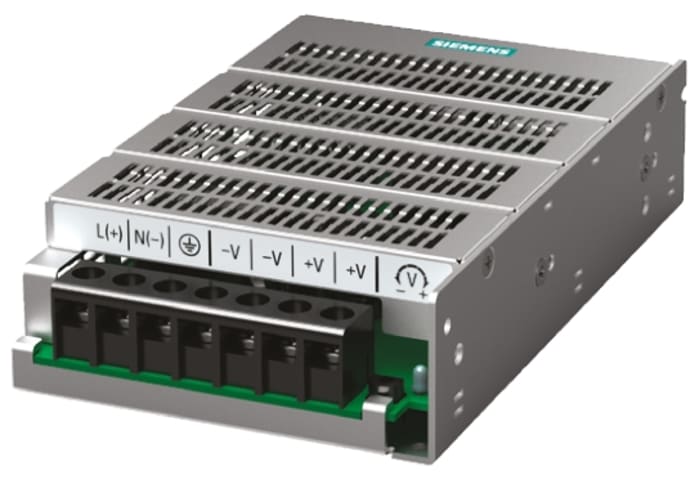 Siemens SITOP PSU100D Switch Mode DIN Rail Power Supply, 230V ac, 24V dc, 4.1A Output, 100W