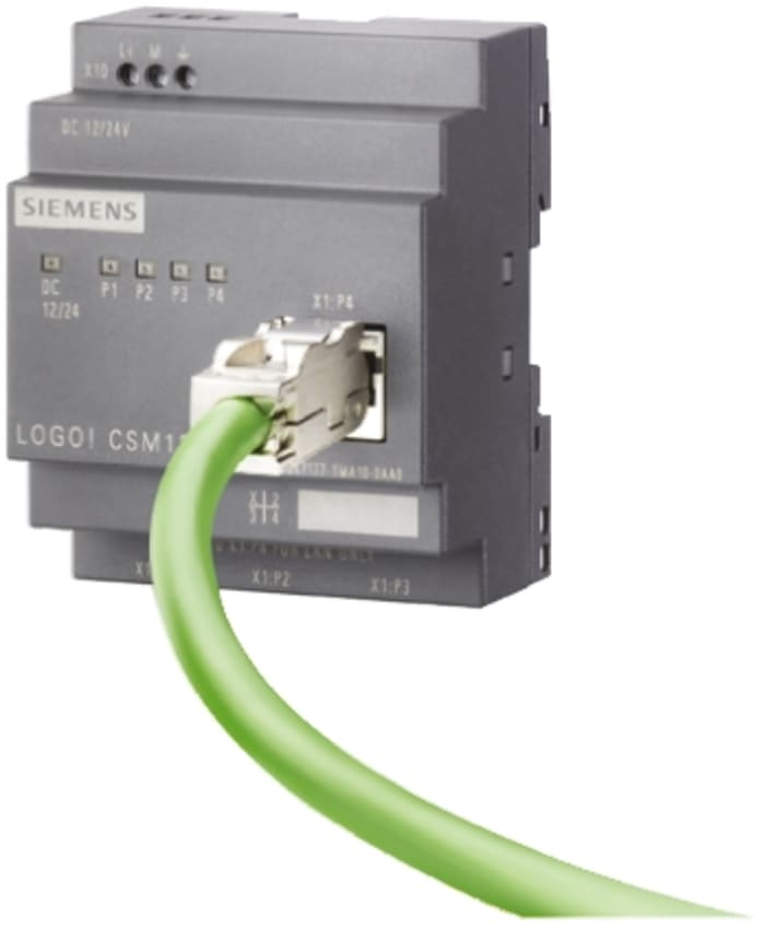 Siemens Switch PLC Expansion Module For Use With LOGO Series - 4 Input, 5 Output, Digital Input Type