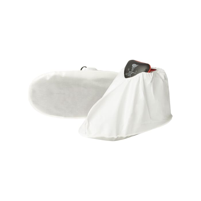 Kimberly Clark White Anti-Slip Disposable Shoe Cover, XL to XXL, 20 pack, For Use In Food, Industrial