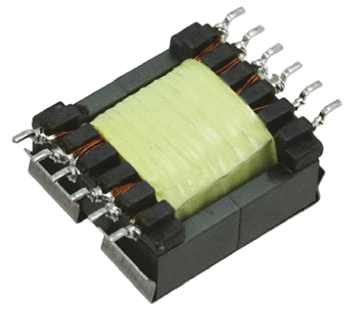 Wurth Elektronik Surface Pulse Transformer 1.5:1 Turns Ratio, 8 μH Prim. Inductance, 0.03Ω Prim. Resistance