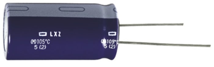 CHEMI-CON 68μF Aluminium Electrolytic Capacitor 50V dc, Radial, Through Hole - ELXZ500ELL680MF15D