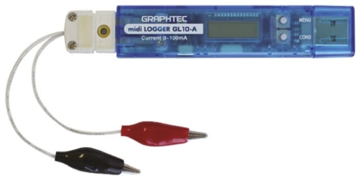 Graphtec GL10 Data Logger, USB 2.0, 1 Input Channel(s)