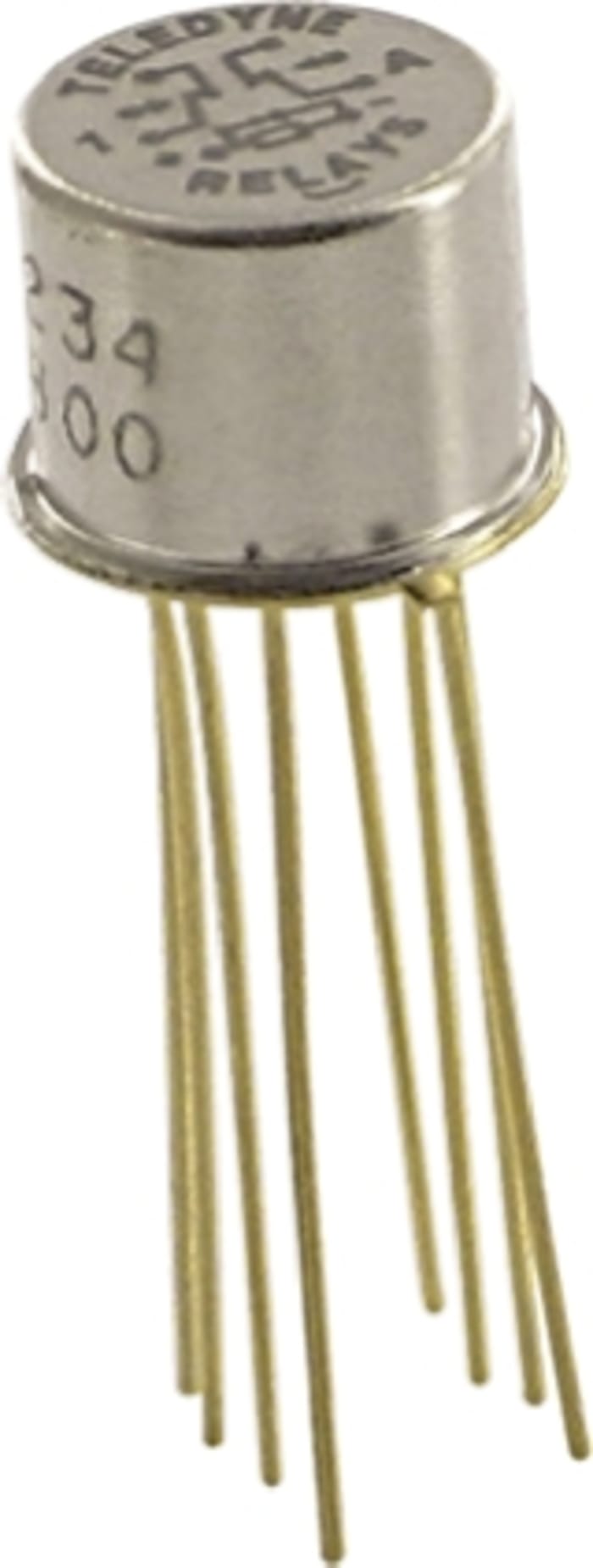 712D12 Teledyne Teledyne PCB Mount RF Relay, 12V dc Coil, DPDT 758