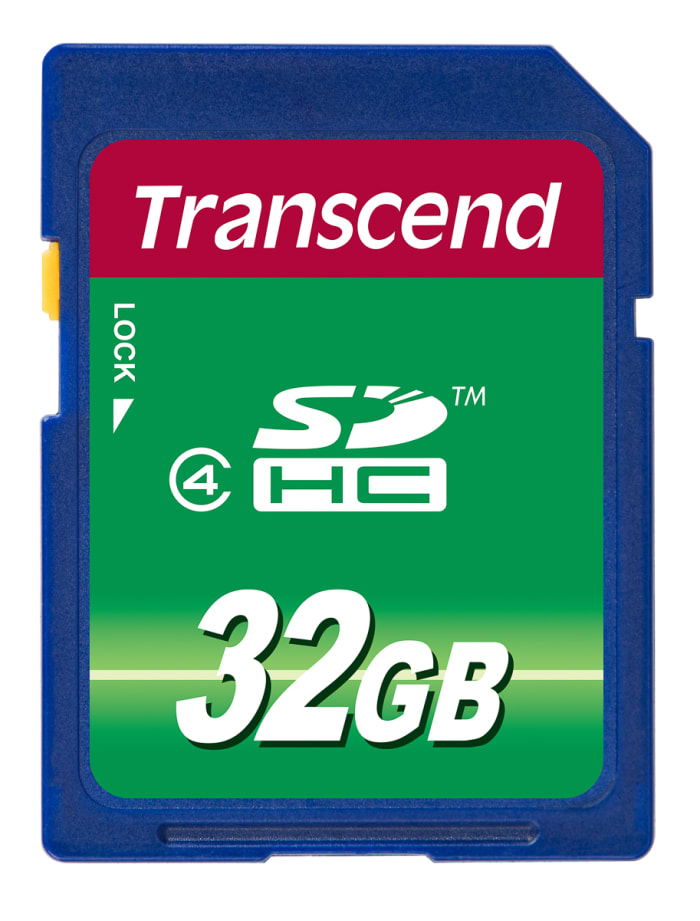 Carte de mémoire Flash 32GB SDHC, C4