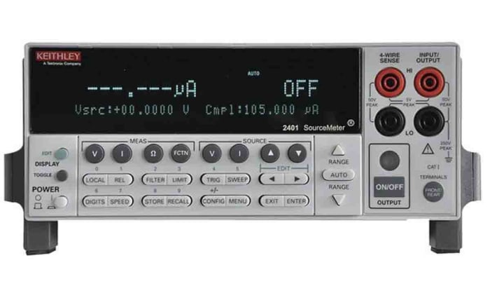 Keithley 2400 Series Source Meter, ±200 mV → ±20 V, 1-Channel, ±1 μA → ±1 A, 20 W Output
