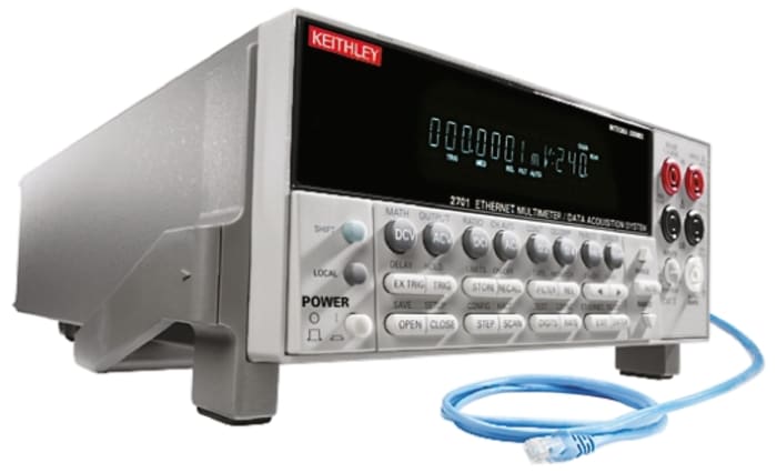 Keithley 2701/E Bench Digital Multimeter, True RMS, 3A ac Max, 3A dc Max, 750V ac Max