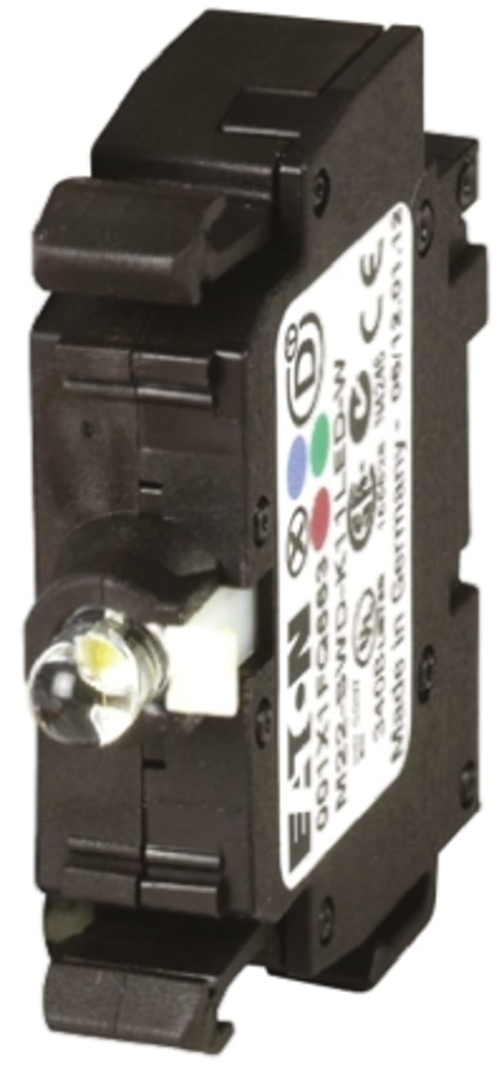 Bloc de contacts et bloc lumineux Eaton série RMQ Titan M22 Blanc LED