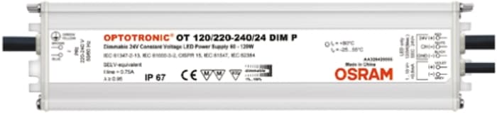 Osram, 24V Output, 120W Output, 5A Output, Constant Voltage