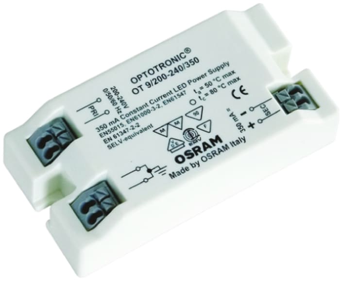 Osram, 1.8 → 25V Output, 8.5W Output, 350mA Output, Constant Current