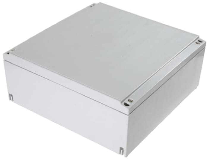 Rose CombiBox 3 Series Grey Glass Fibre Reinforced Thermoset Polyester, Graphite Enclosure, IP66, IK08, Flanged, Grey
