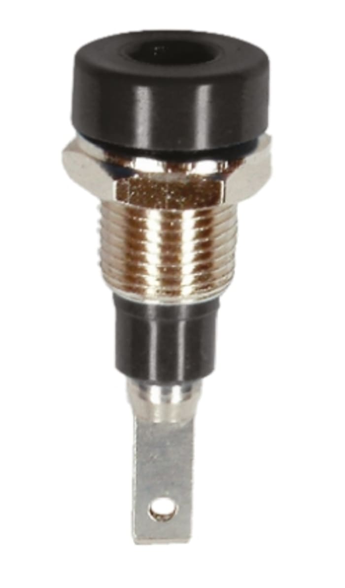 Multi Contact Test Soketi, 30 V ac, 60 V dc, 10A, Siyah Renk