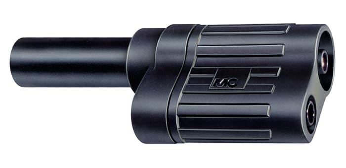 Adaptateur de connecteur de test Femelle Staubli, Ø 4mm, Noir