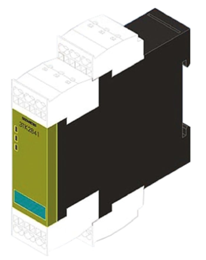 Siemens SIRIUS 3TK28 Speed/Standstill Monitoring Safety Relay, 230V ac, Single/Dual-Channel, 2 Safety Contacts