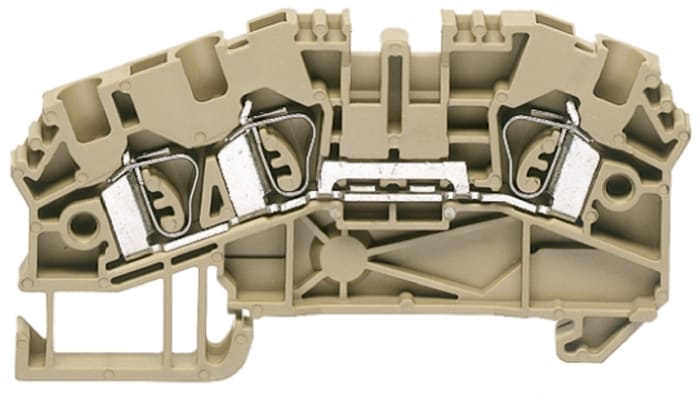 RS PRO Blue, 2.5mm², Double-Level, Spring Clamp Termination