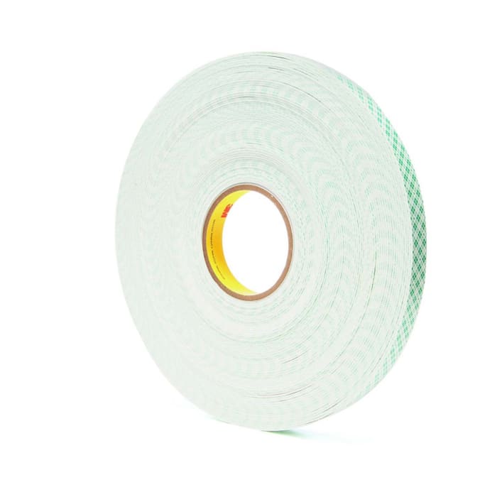 3M 4016 19mm x 13 7m 3M 3M 4016 White Foam Tape 19mm x 13.7m 1.6mm Thick 763 8801 RS Components