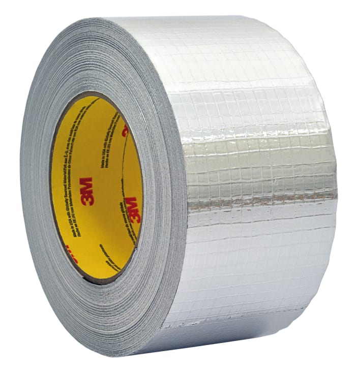 3M 3M 3334 Conductive Aluminium Tape 0.17mm, W.72mm, L.55m