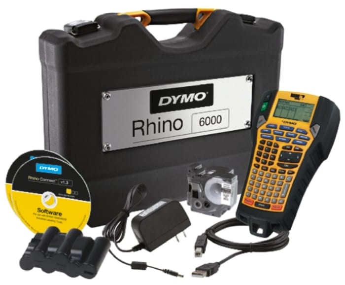 Kit pour impression d'étiquettes Dymo Rhino 6000 fiche EU (type C)