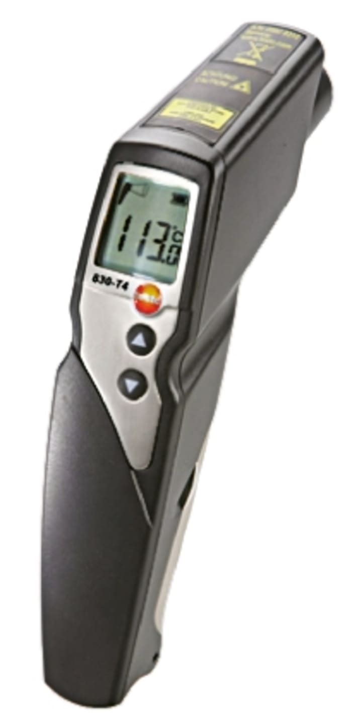 Testo 830-T4 Infrared Thermometer, -30°C Min, +400°C Max, ±1 °C Accuracy, °C Measurements