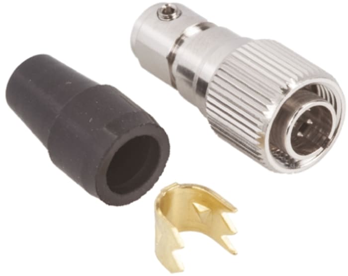 Hirose Connector, 6 Contacts, Cable Mount, Micro Connector, Plug, Male, HR10 Series