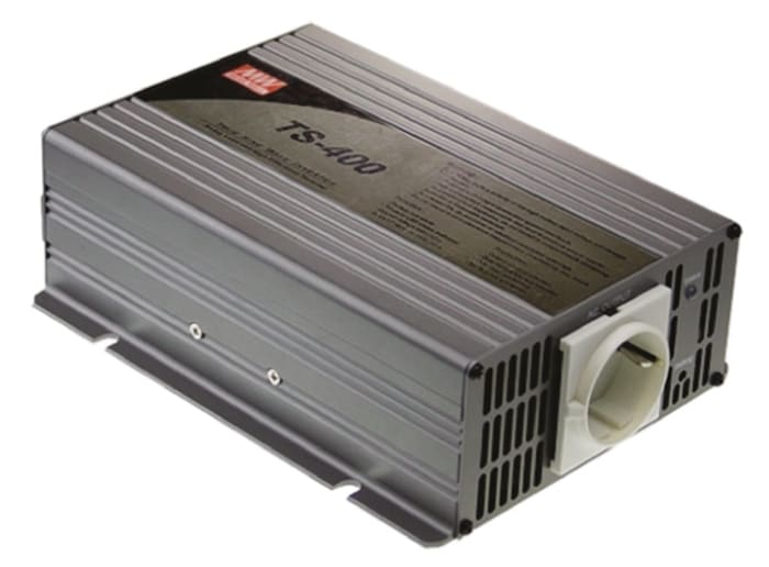 MEAN WELL Pure Sine Wave 400W Power Inverter, 42 → 60V dc Input, 230V ac Output