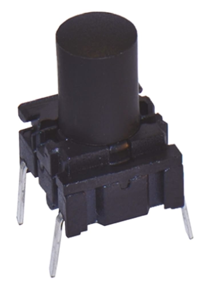 5GTH935+1SS09-15.0 MEC | IP67 Black Cap Tactile Switch, SPST 50 mA @ 24 ...